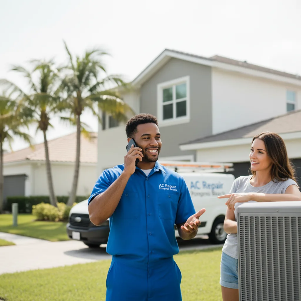 AC Repair Pompano Beach customer support in Saint David